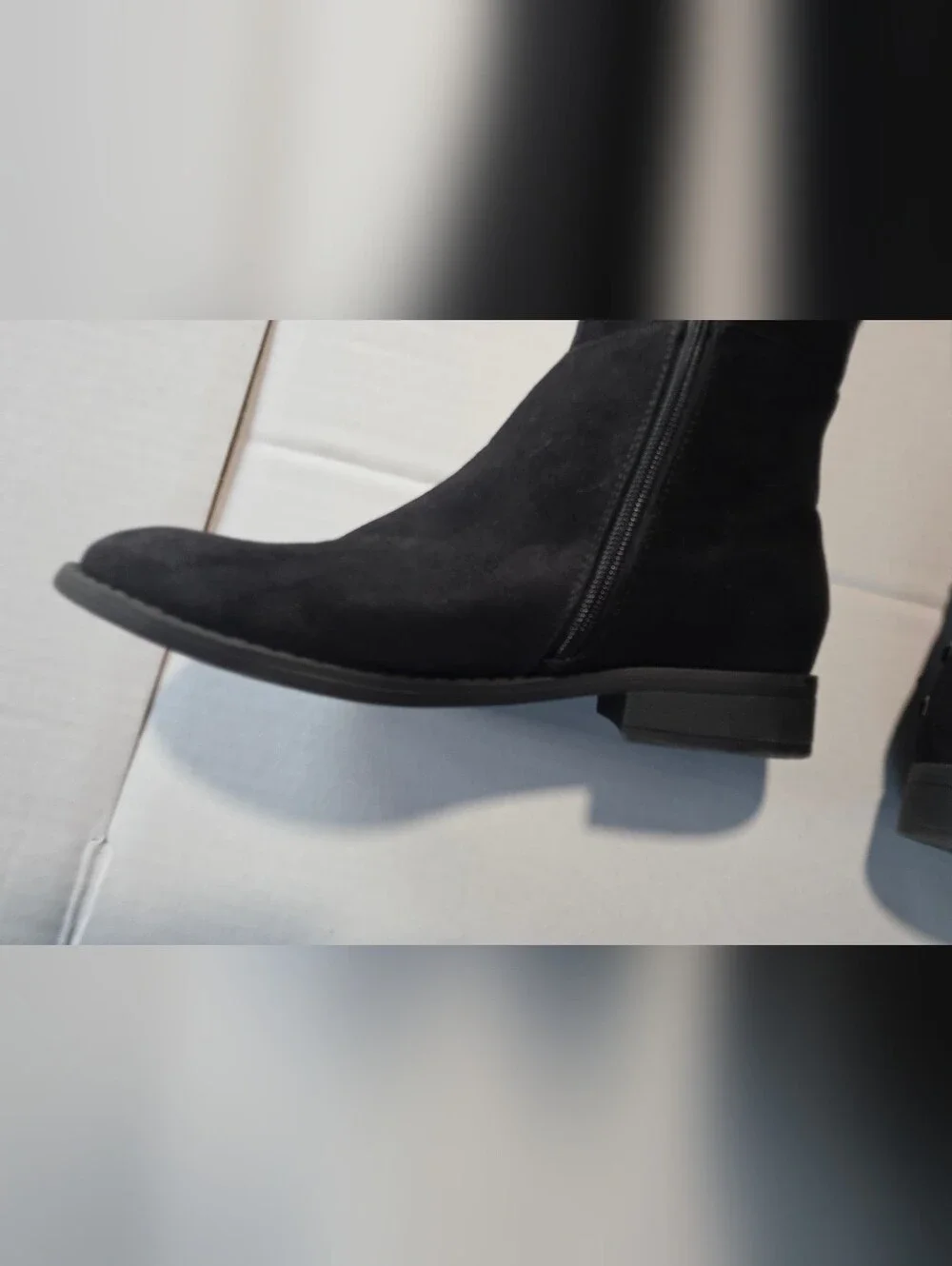 JustFab black over